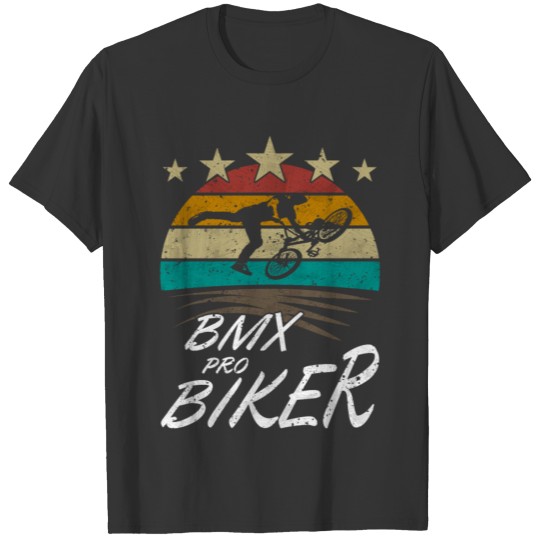 Cycling Bmx Bicycle Retro Gift T-shirt