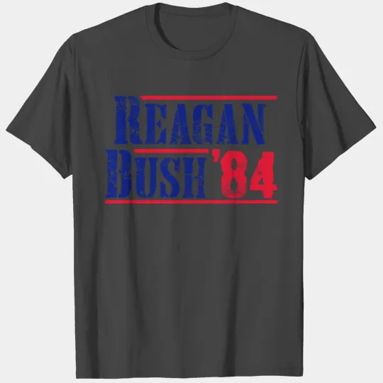 Reagan Bush 84 T Shirts