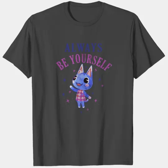 Animal Crossing Rosie Always Be Yourself Portrait T Shirts