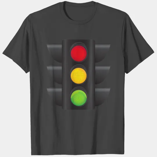 Traffic Light Halloween Costume Stop Go Green T Shirts