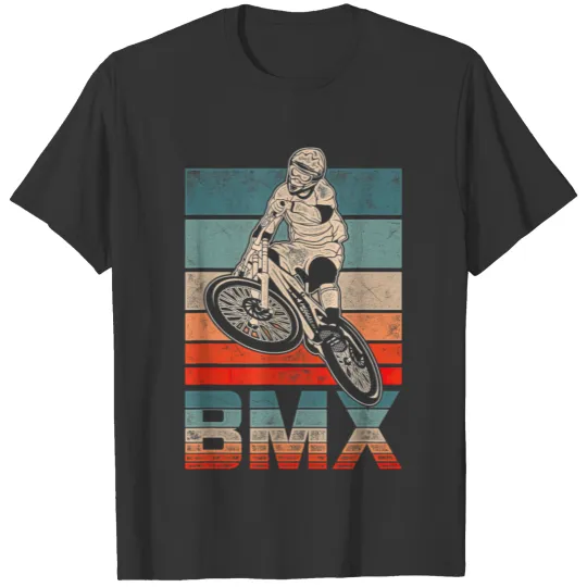 BMX vintage bike fans gift boys youth bike BMX T Shirts