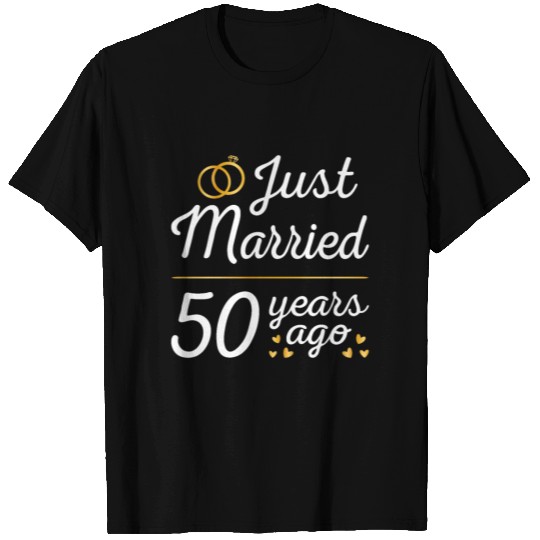Just Married 50 Years Ago II T Shirts