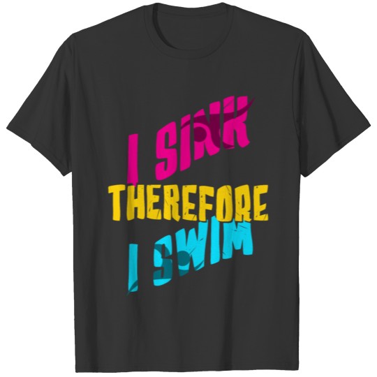 Swimmer Outdoor Pool Lifeguard Swimming Swim T-shirt