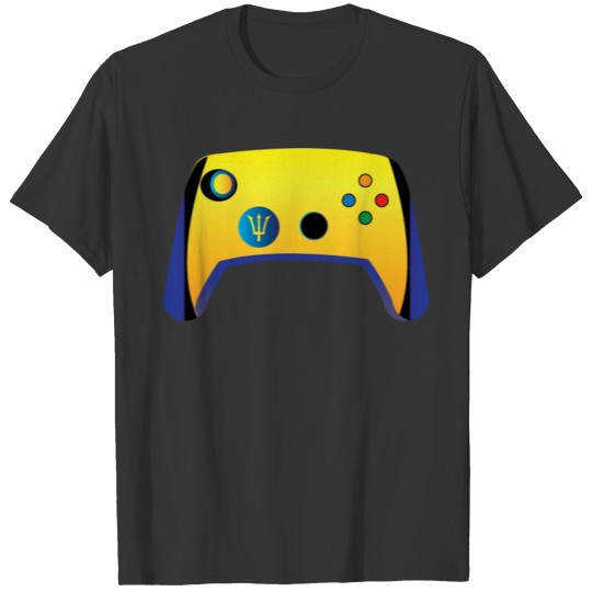Gaming Core Yellow Game Controller T-shirt
