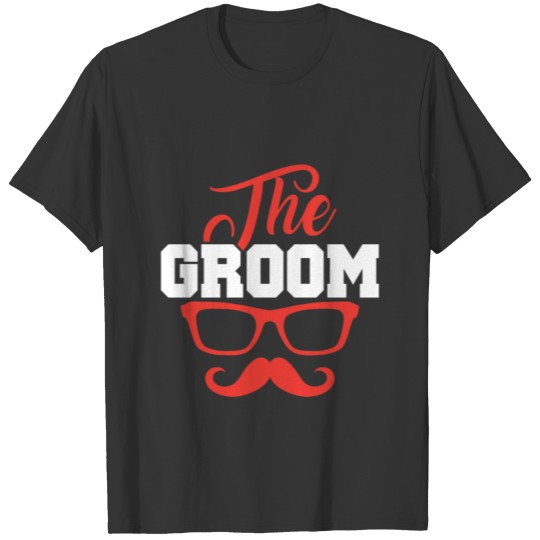 groom beard T-shirt