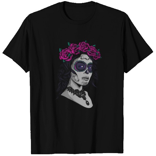 La Calavera Catrina Santa Muerte T Shirts