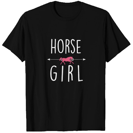 Horse Girl Horses Farm Farming Rider Gift T Shirts
