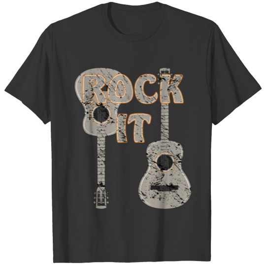 GUITAR ROCK IT T-shirt