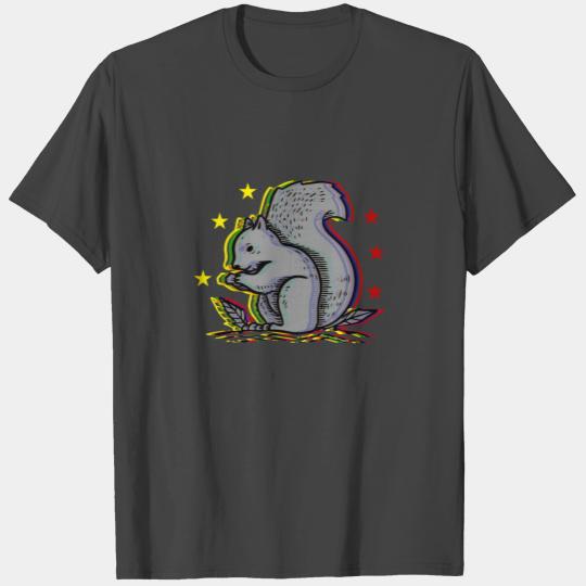 Squirrel Gift Croissant Squirrel Rodent Nut T Shirts