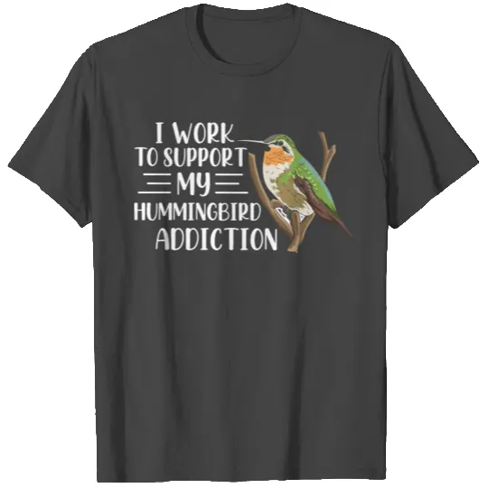 Bird Watching Design for a Hummingbird Feeder T Shirts