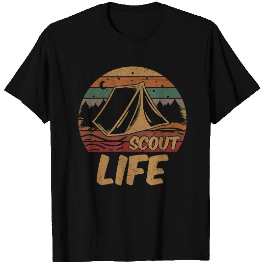Scout Life Scouting Lovers Gifts Hiking Happy T Shirts