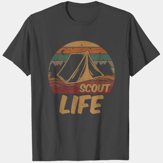Scout Life Scouting Lovers Gifts Hiking Happy T Shirts