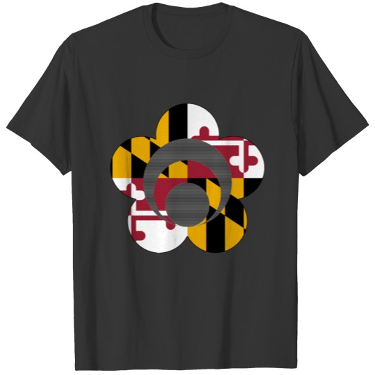 Maryland Flag & Seido Plum Blossom T Shirts