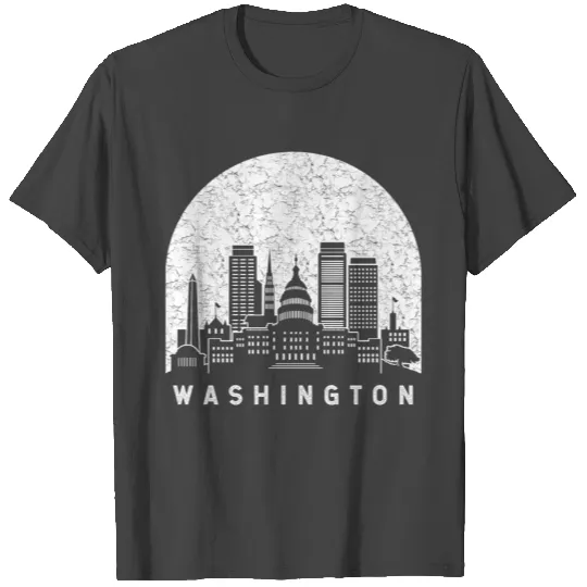 Washington District of Columbia Skyline T Shirts