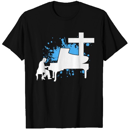 Piano Pianist For Jesus T Shirts