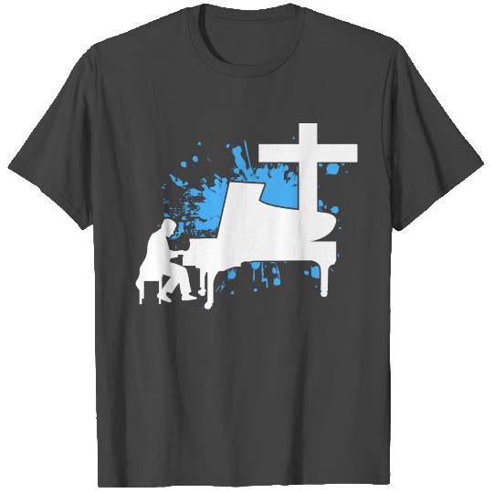 Piano Pianist For Jesus T Shirts