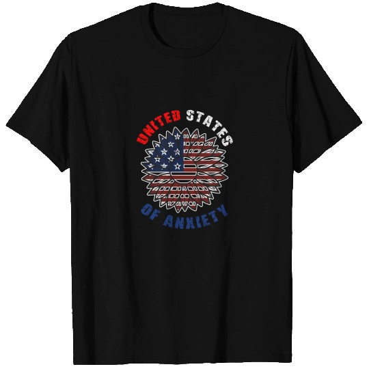 United States Of Anxiety T Shirts