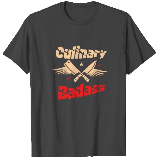 Culinary Badass Head Chef Kitchen Master T Shirts