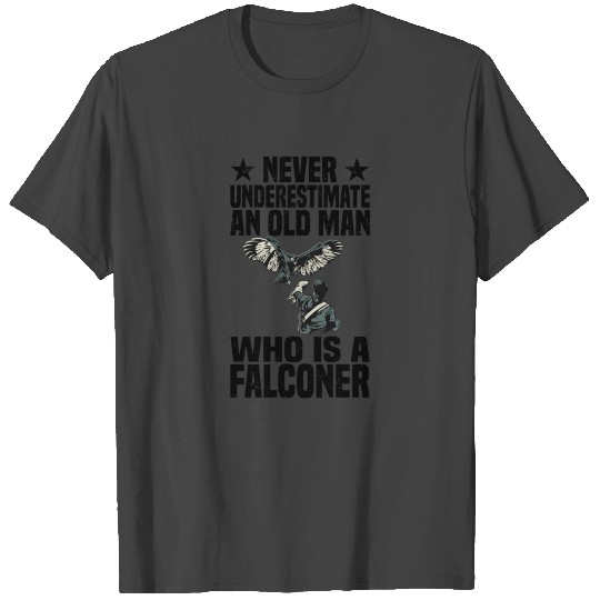 Falcon Whisperer Grandfather Falconry Falcone Gift T Shirts