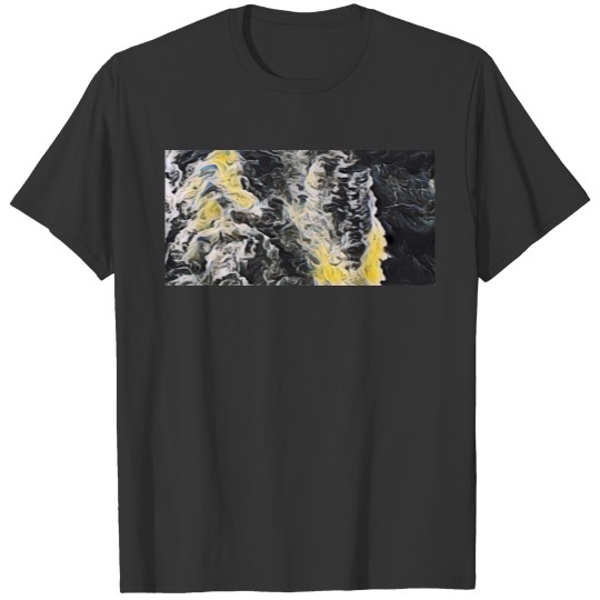 Ocean Waves Abstract T Shirts