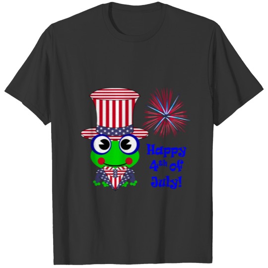 Happy 4th of July Frog T-shirt
