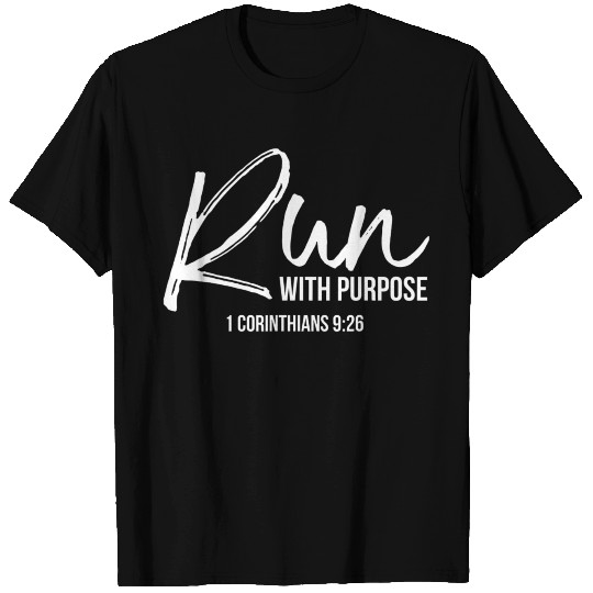 Christian Runner Gift Running Gear Run With T Shirts