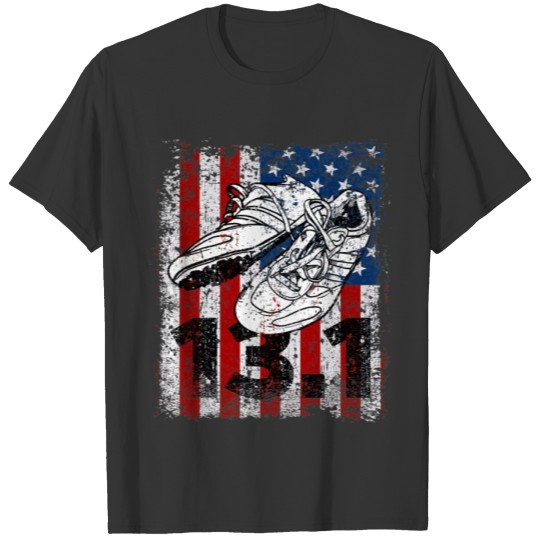 Half Marathon 131 American Running Premium T T-shirt
