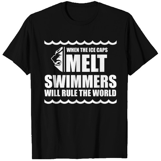 Swimmer Outdoor Pool Lifeguard Swimming Swim T Shirts