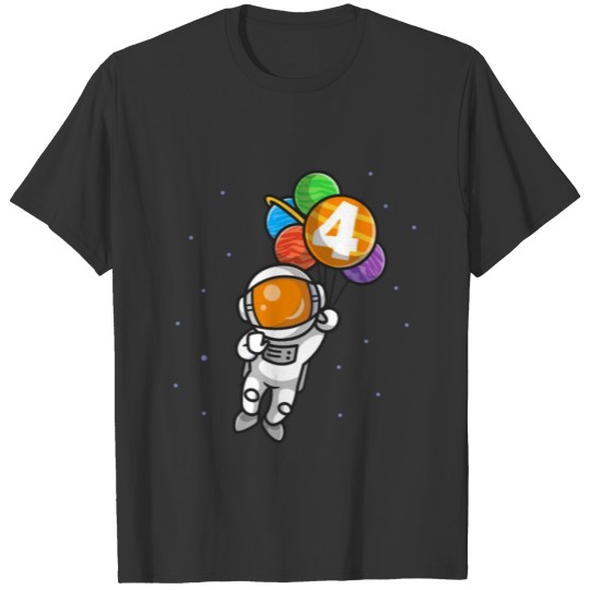 Cosmonaut gift space universe rockets T-shirt