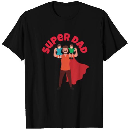 Super Dad Happy Father's Day Superhero T Shirts