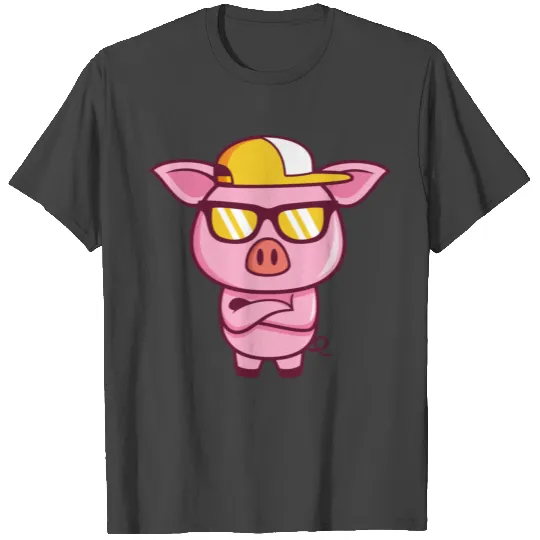Fed up bacon piggy T Shirts