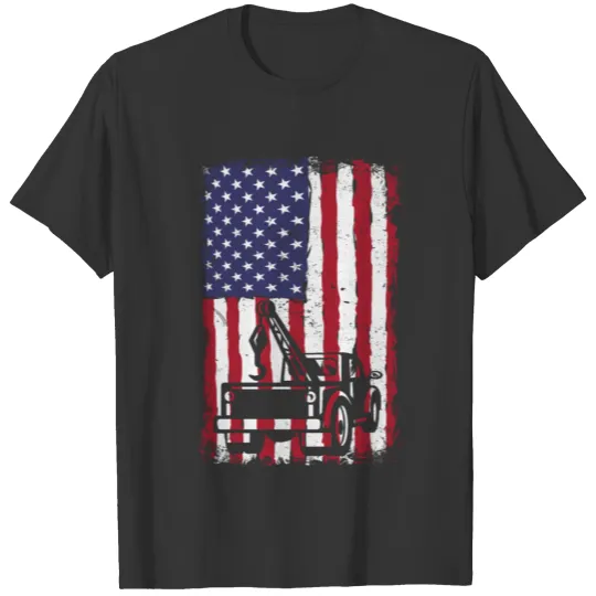 Tow Truck Driver Wrecker Recovery Vehicle T-shirt