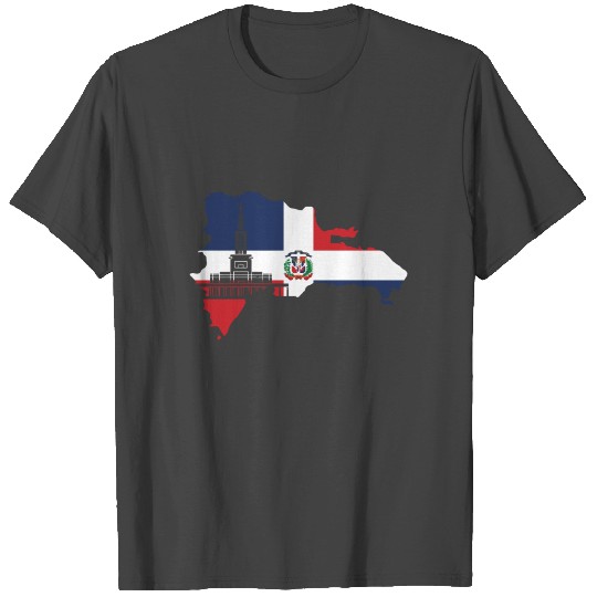 Dominican Republic Flag T Shirts