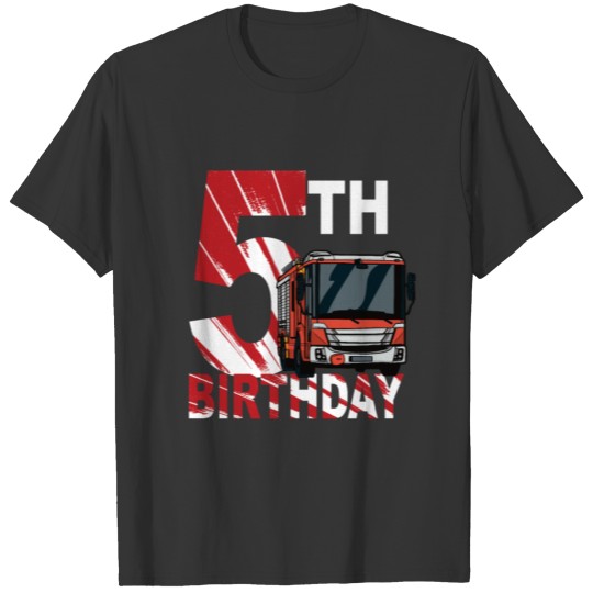 Birthday 5 Years 5th Birthday T-shirt