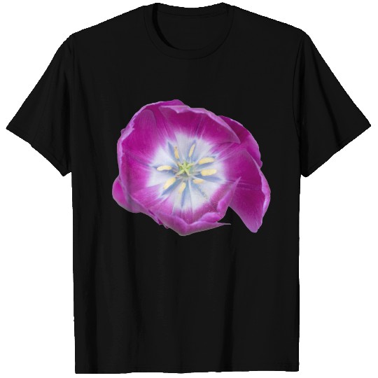 Purple Tulip Flower T Shirts
