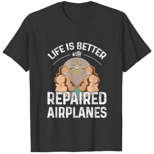 A&P Design for an Aviation Support Equipment T-shirt