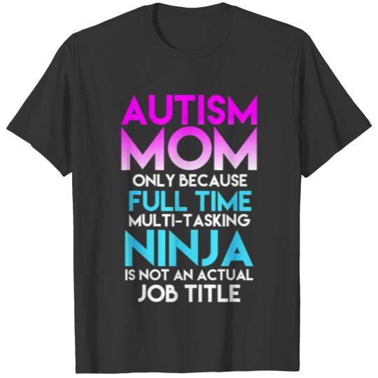 Autism Awareness ninja T-shirt