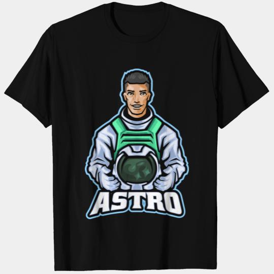 Astronaut Astro man saving the world T Shirts