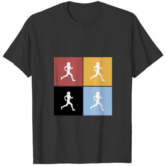 Running Vintage Runner Sports Hobby T Shirts