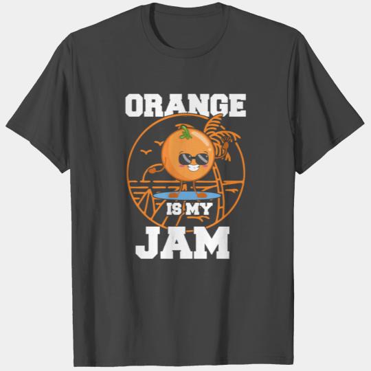 Orange, Fruit, Jam T Shirts