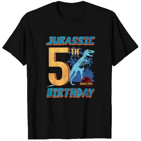 Jurassic Park 5Th Birthday T RexGift T Shirts