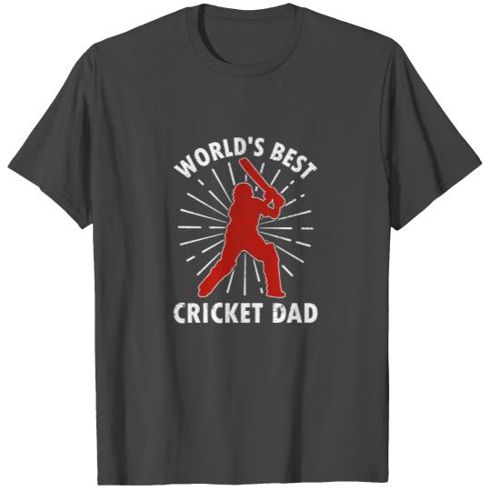 Cricket Dad T Shirts
