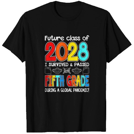 Future Class Of 2028 Fifth 5th Grade Team T Shirts