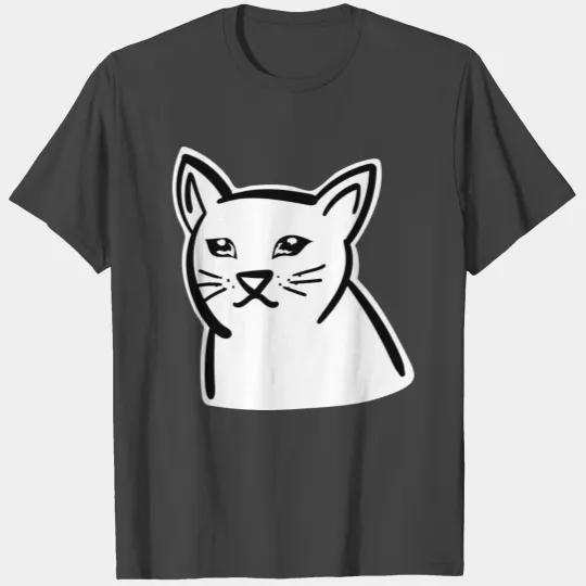 Sad Cat Meme Design for Kitten Owners T Shirts