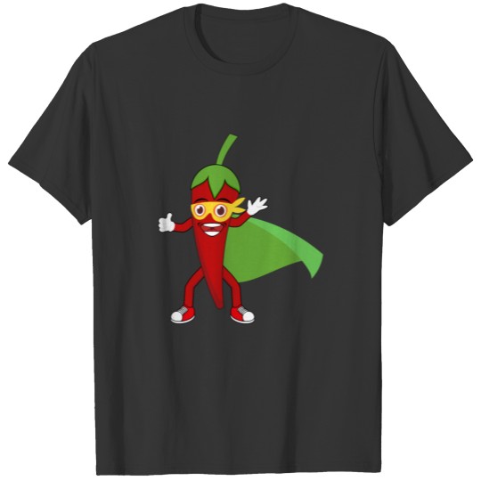 Chilli Pepper Superhero Baby Boy Girl Birthday gif T Shirts