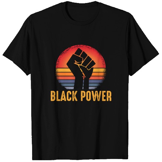 Civil Rights Black Power Fist equal rights saying T Shirts