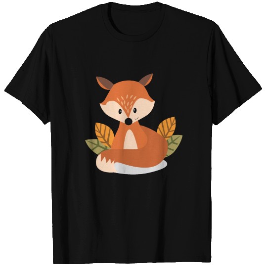 Cute Fox Wine Drinking Lover Party T Shirts