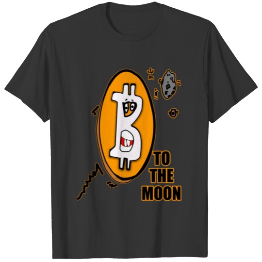 bitcoin prices editorial cartoon T-shirt