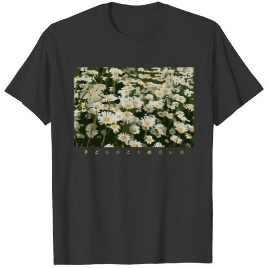 Floral Daisy Art Flower Streetwear Aesthetic Casua T Shirts