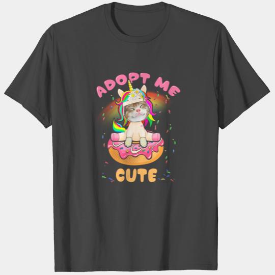 Adopt Me Pets Cute Cat Donut Unicorn T Shirts